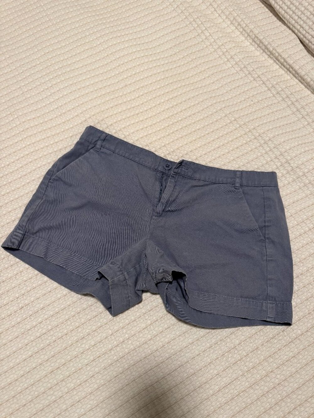 American Living Slate Blue Chino Shorts Size 8